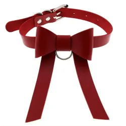 Joy Jewels Ras de cou Bow Night Rouge